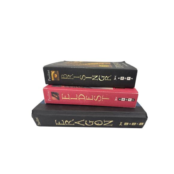 Eragon Eldest Brisinger Inheritance Trilogy Christopher Paolini 3 books - Picture 2 of 6